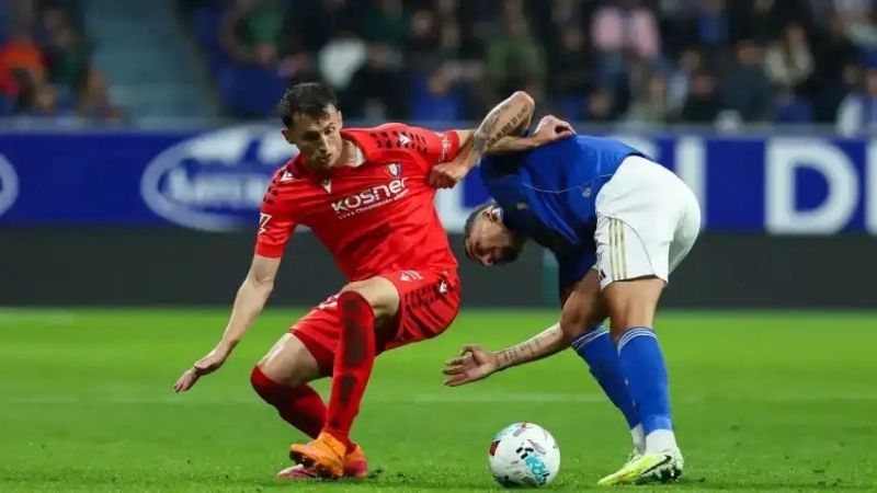 Bảng tỷ lệ kèo trận Osasuna vs Real Oviedo